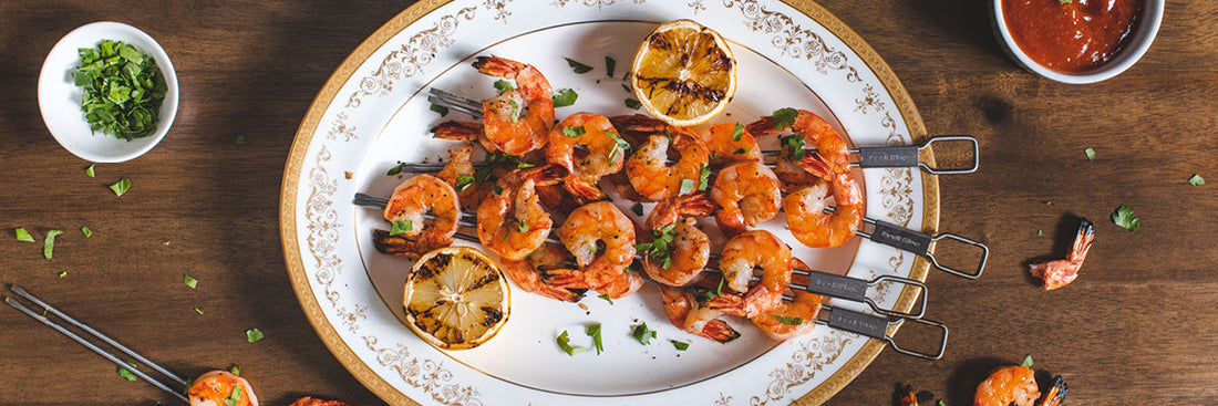 Räkcocktail med harissa cocktailsås