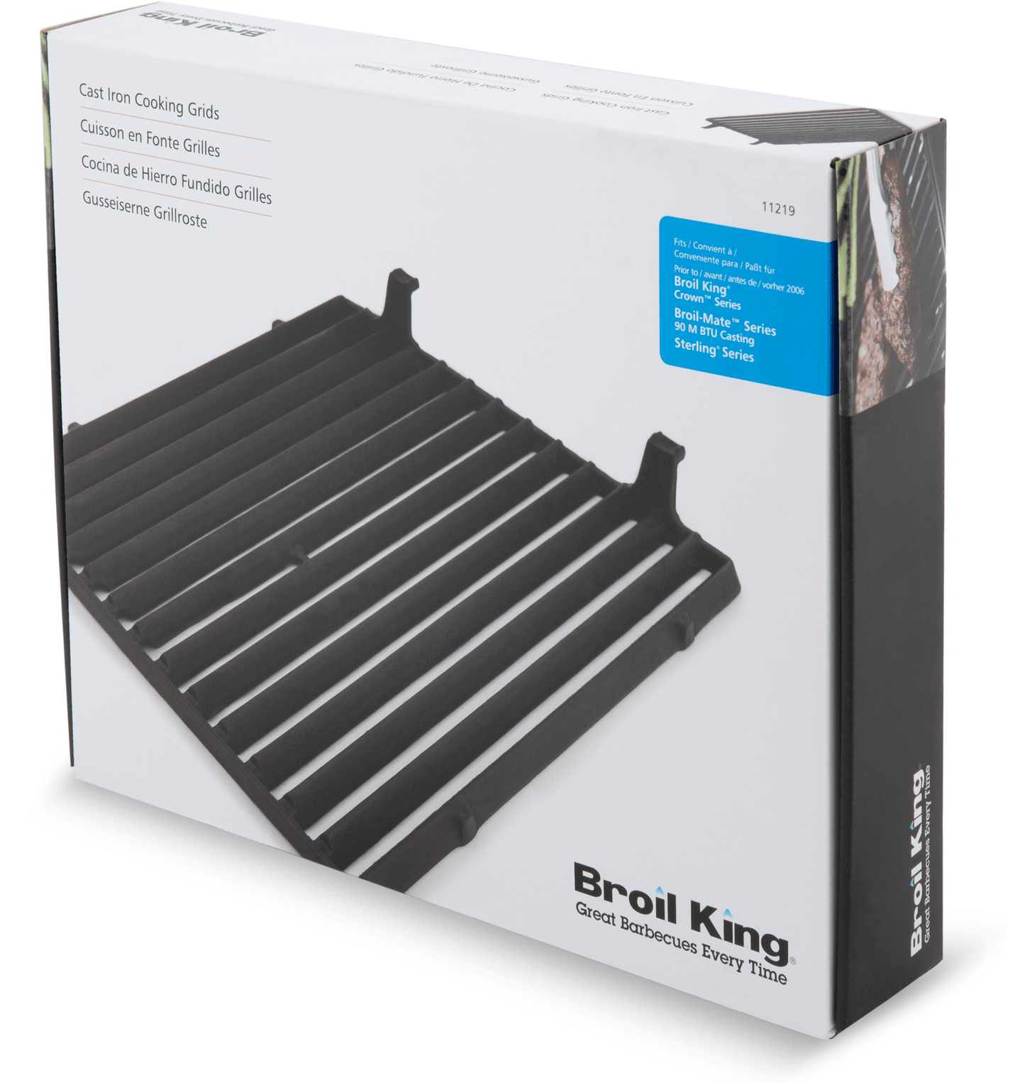 Broil King - 14.75″ X 12.25″ Cast Iron Cooking Grids