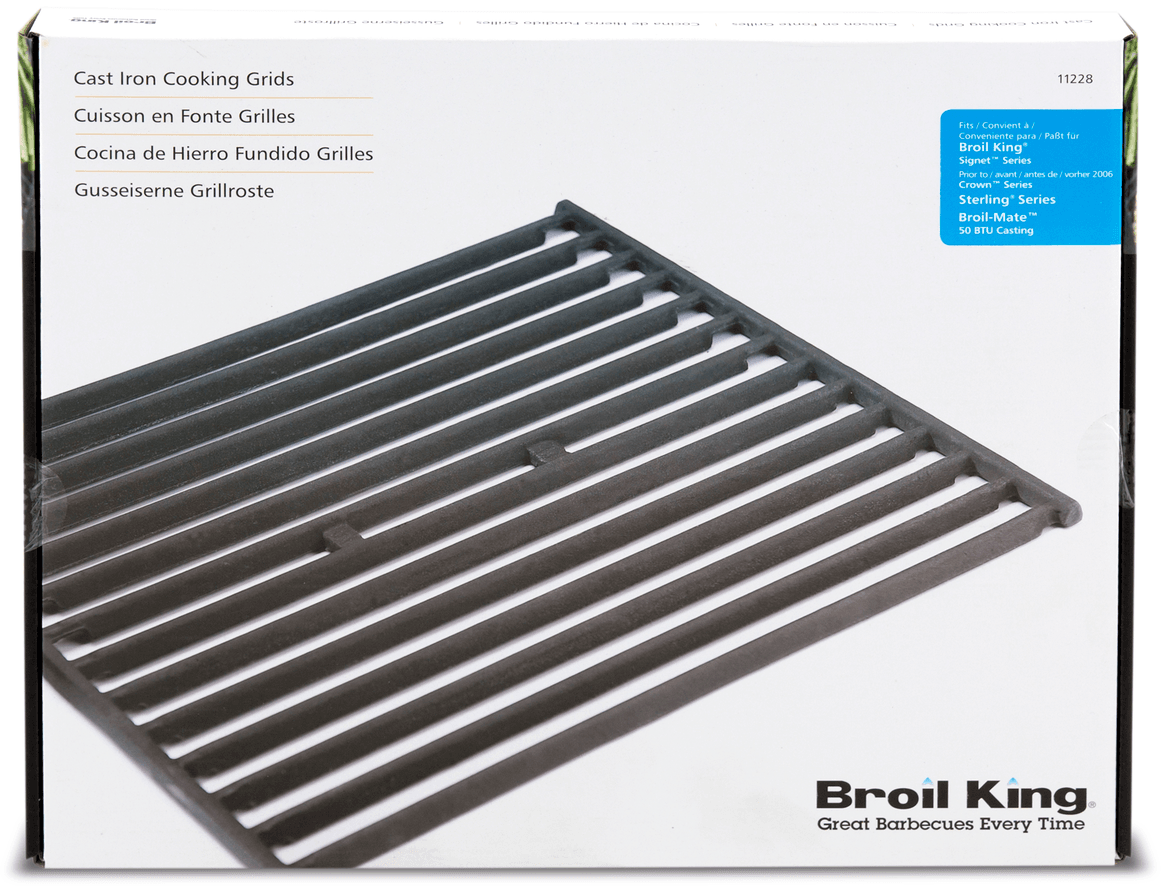 Broil King - 15″ X 12.75″ Cast Iron Cooking Grids