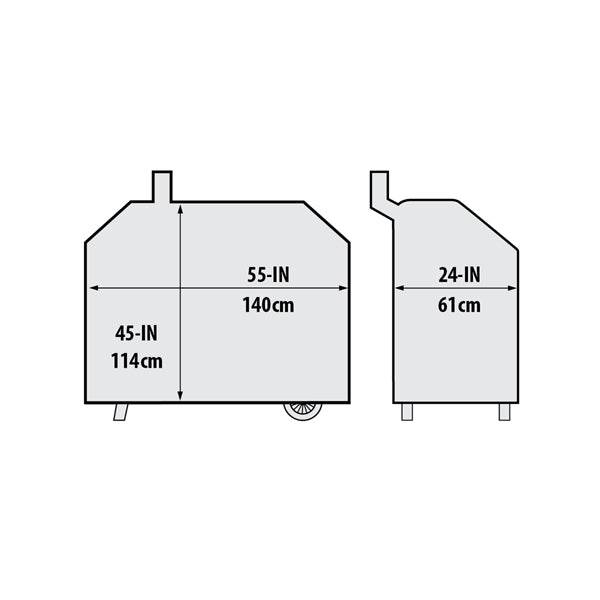 Broil King - Premium Grill Cover | Regal™ Pellet 400