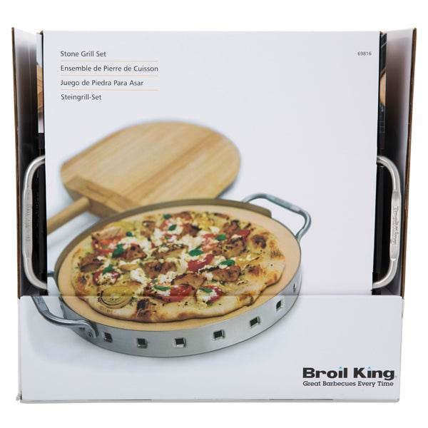 Broil King - Pizza Stone Grill Set
