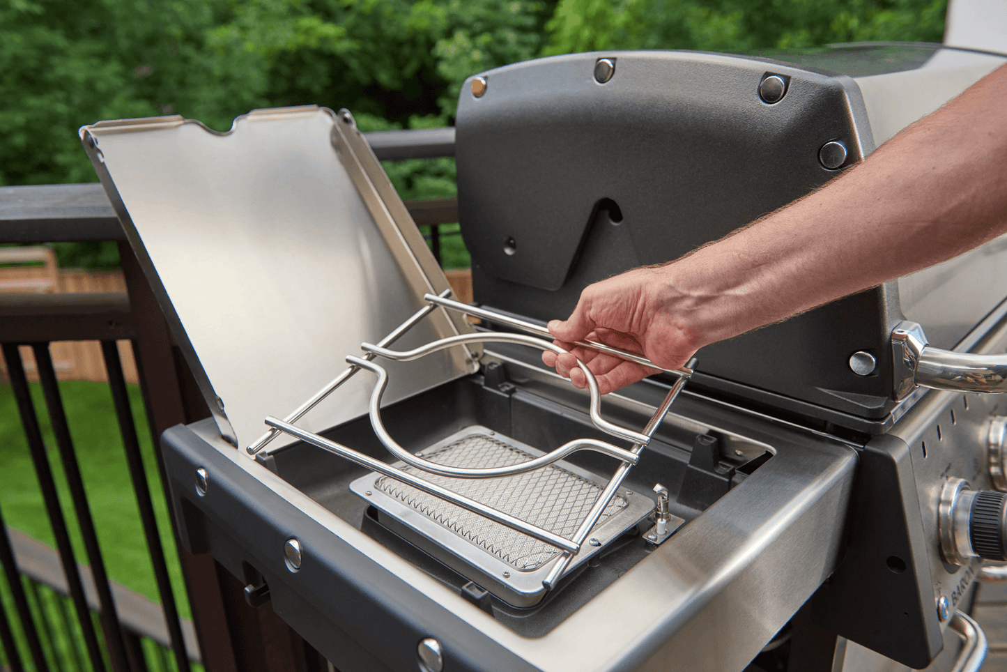 Broil King - WOK RING SIDE BURNER SS