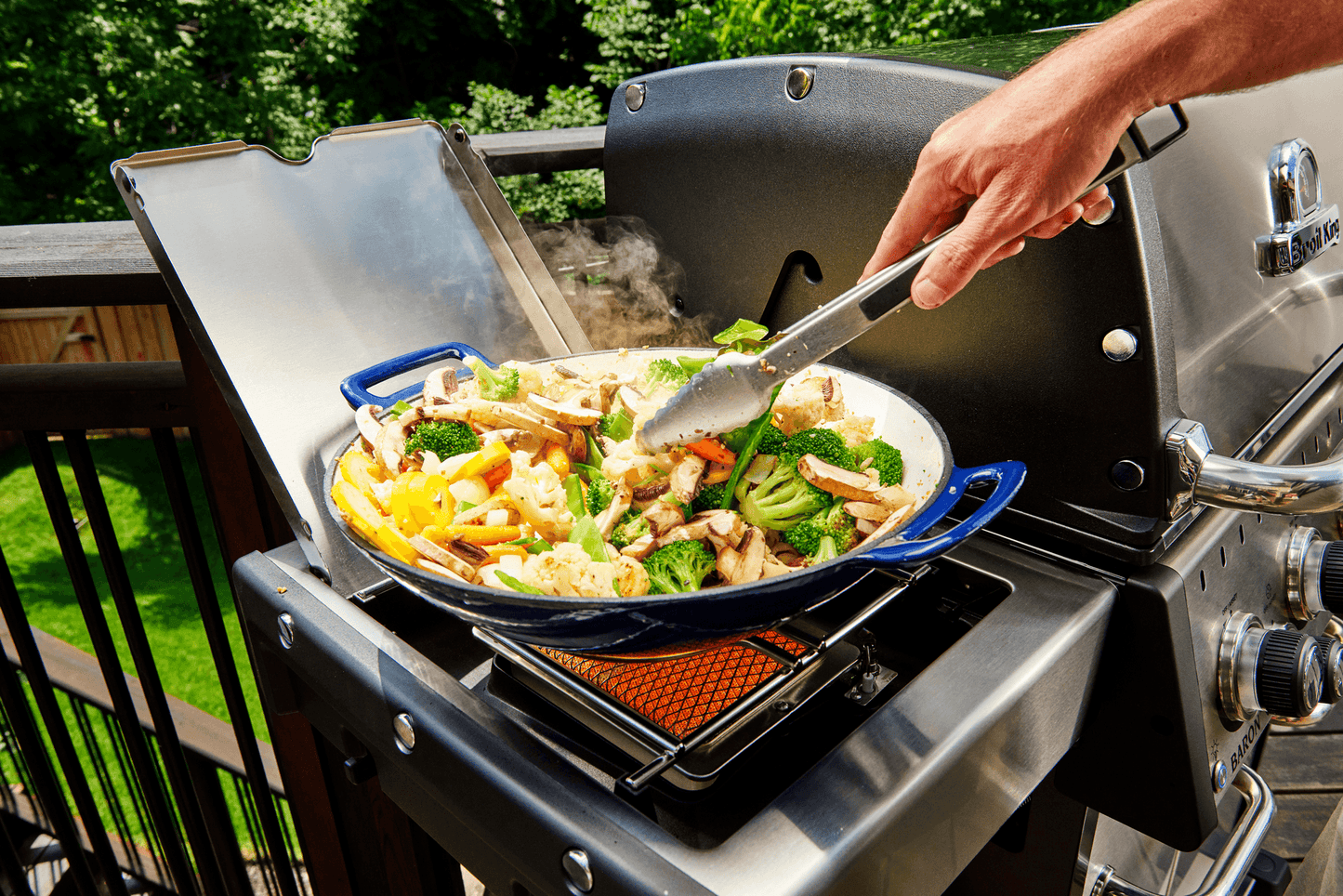 Broil King - WOK RING SIDE BURNER SS