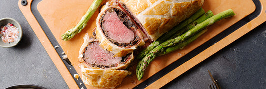 Beef Wellington med sparris