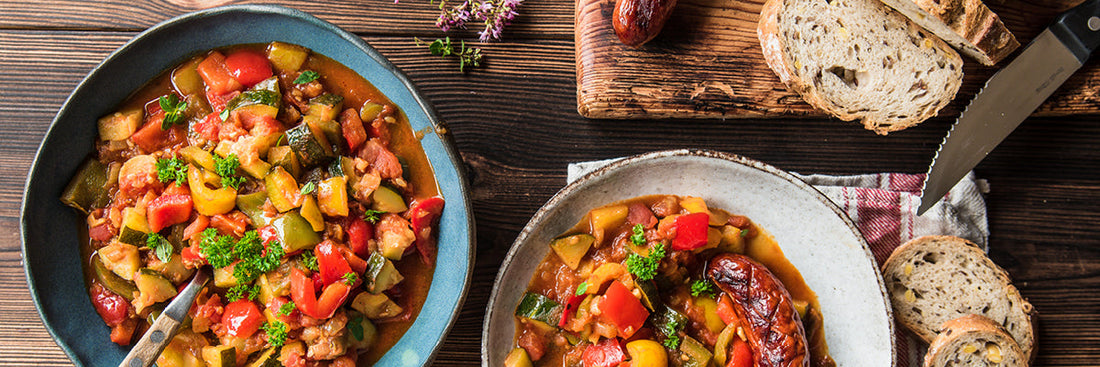 Lecho i gjutjärns grillwok