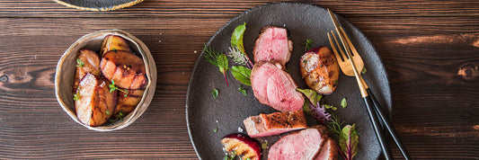 Grillat ankbröst med krispigt skinn