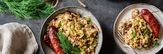 Grillad vitkål med krispigt bacon