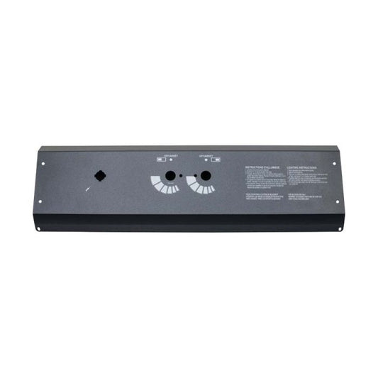 CONTROL COVER 2V LRG BLK CHRM