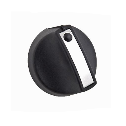 CONTROL KNOB RESIN LRG BLACK