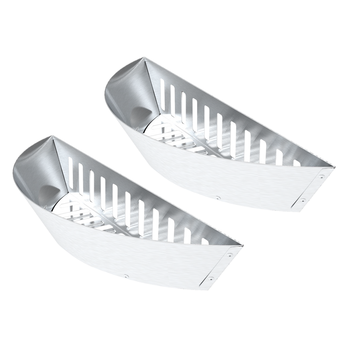 Holzkohlekörbe (2er Pack)