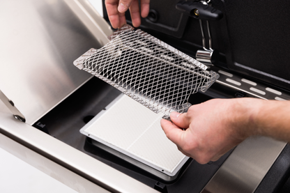 Infrared Side Burner Screen
