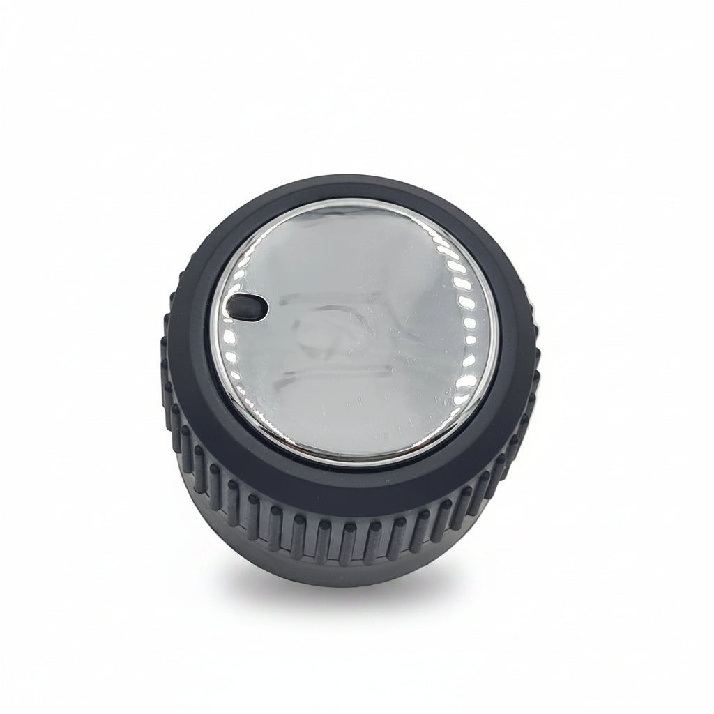 CONTROL KNOB BLK LRG +