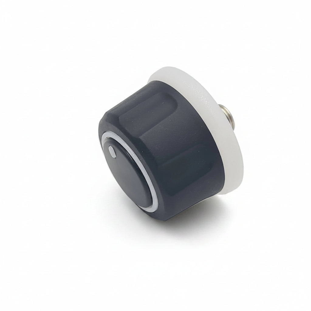 CONTROL KNOB BLACK - SMALL BARON IRX BLK INLAY