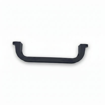 SHELF FRONT BLK W/SS STRIP IR