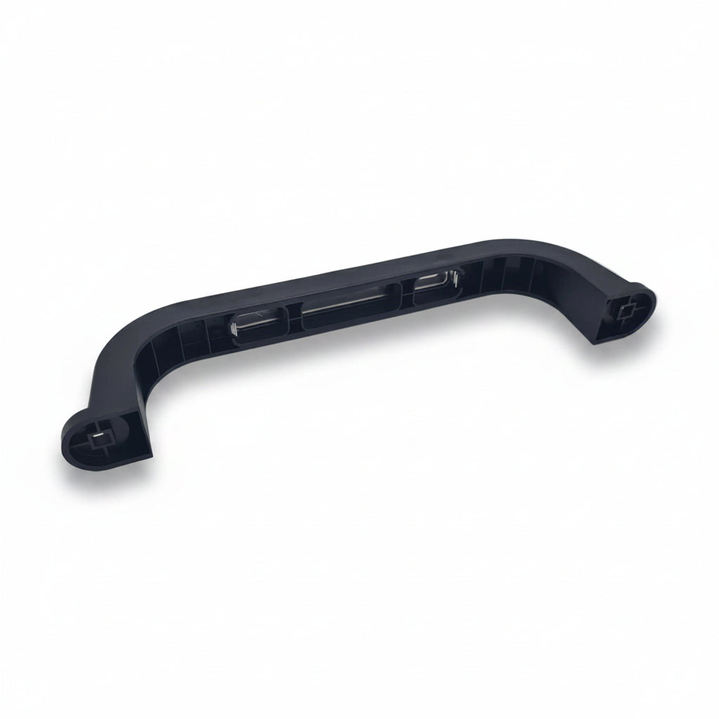 SHELF FRONT BLK W/SS STRIP IR
