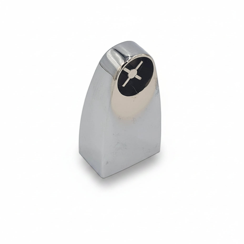 HANDLE END CAP CHROME +