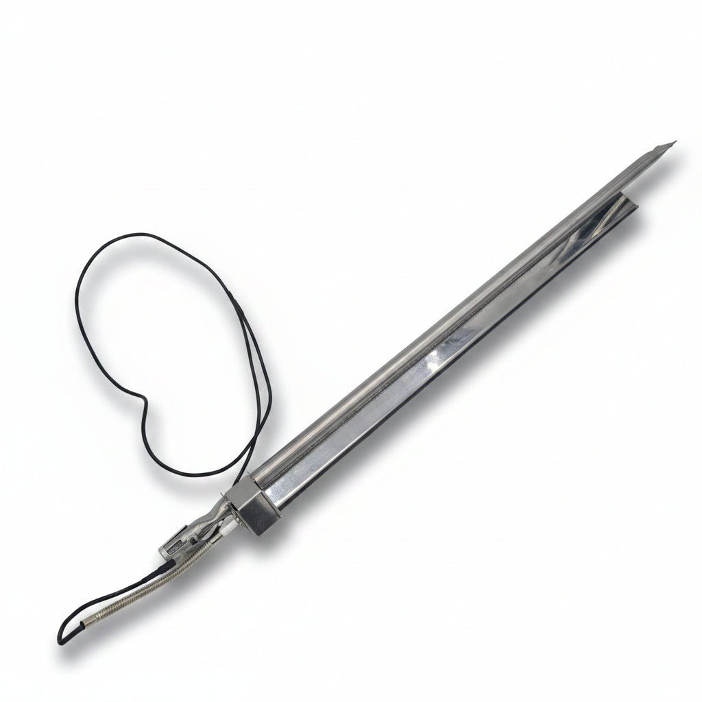 REAR BURNER TUBULAR W/DEFLCTOR