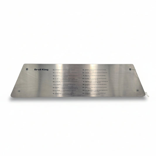 CONTROL COVER SMOKER SS EURO