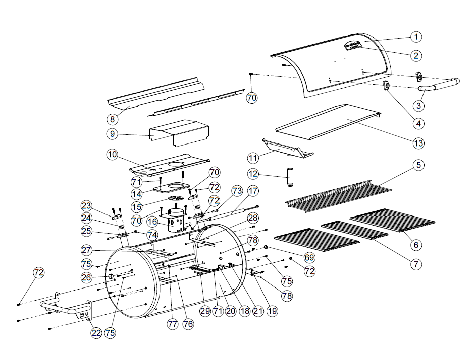 Grill Anatomy Image