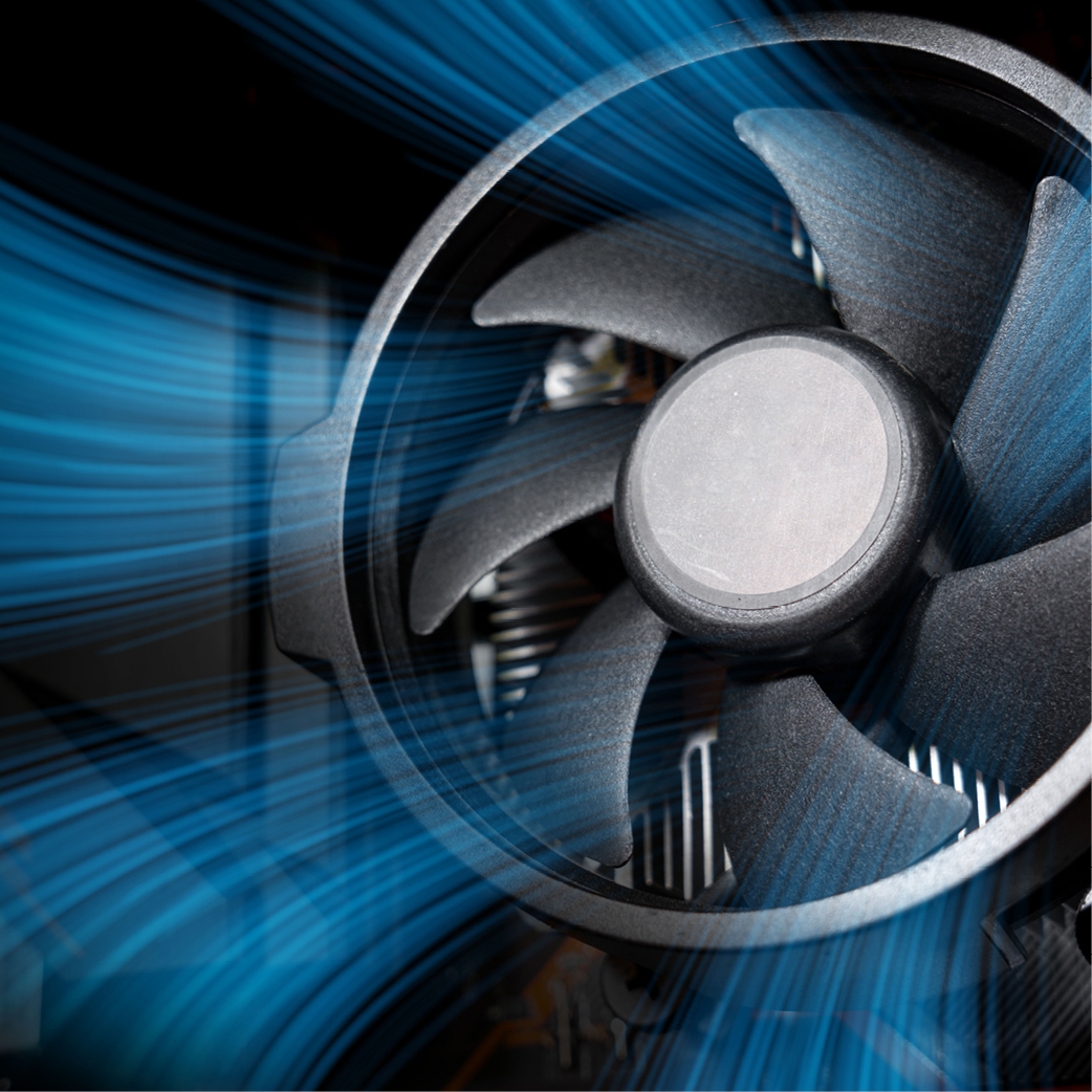 Automatic fan regulation