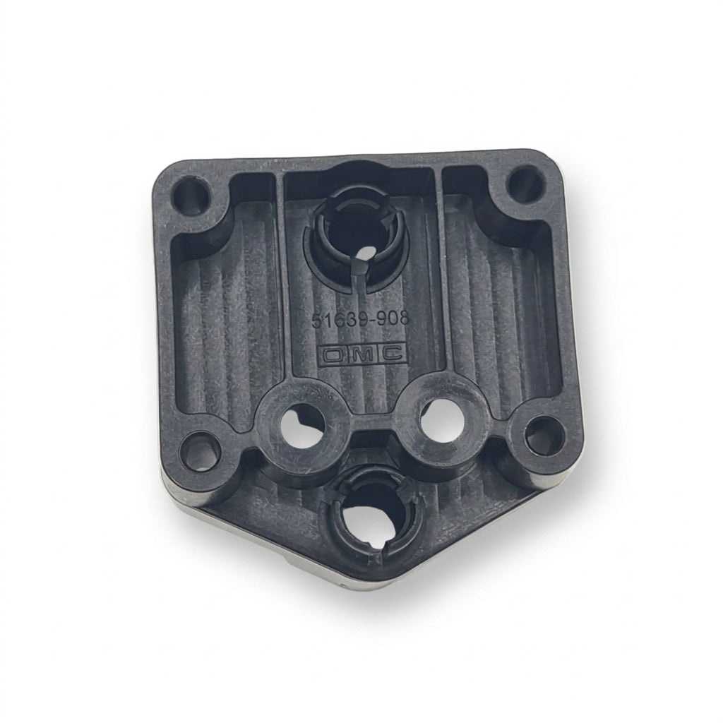 CASTER BRACKET RESIN BLK AB