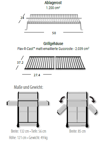 Grill Area Dimensions Image