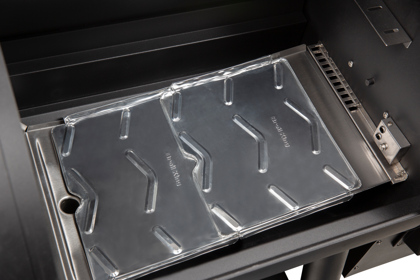 Aluminiumtropfeinlagen Pellet Smoker