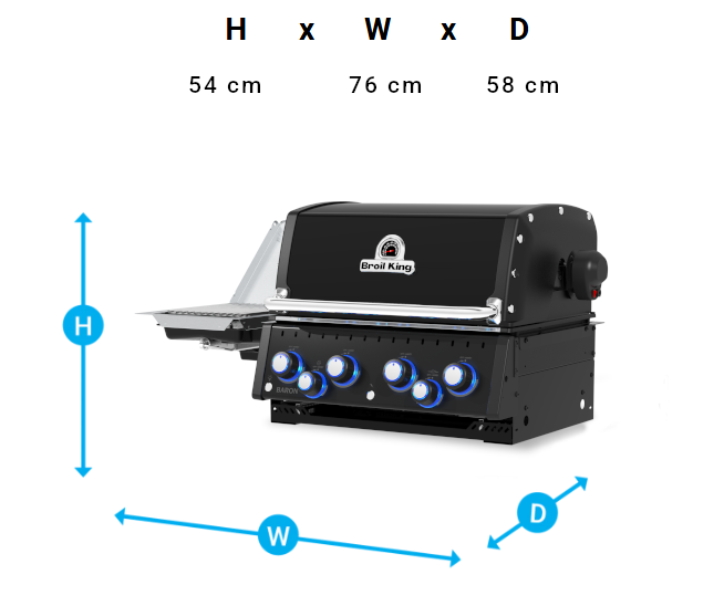 Grill Dimensions Image