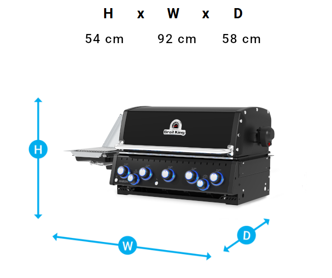 Grill Dimensions Image