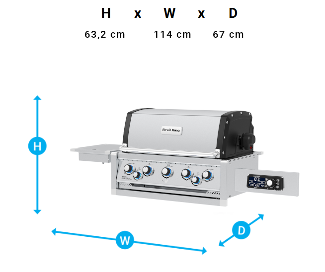Grill Dimensions Image