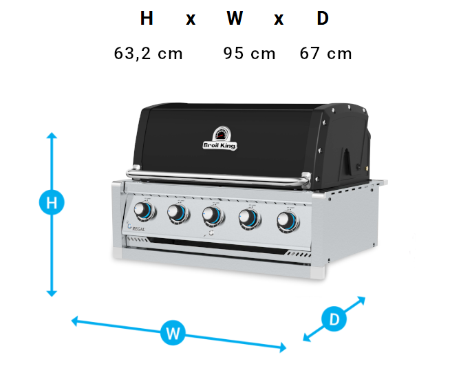 Grill Dimensions Image