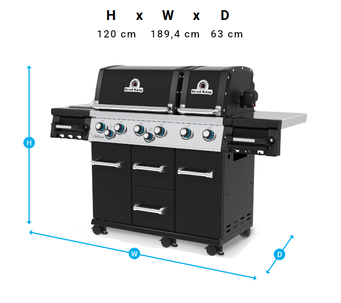 Grill Dimensions Image