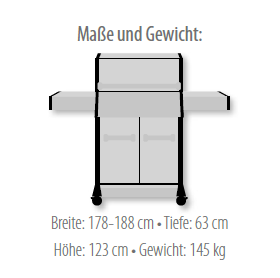 Grill Dimensions Image