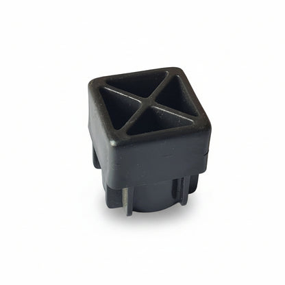 LEG END CAP STEPPED 1" SQ 1990