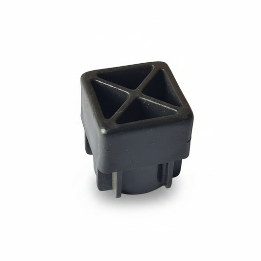 LEG END CAP STEPPED 1" SQ 1990