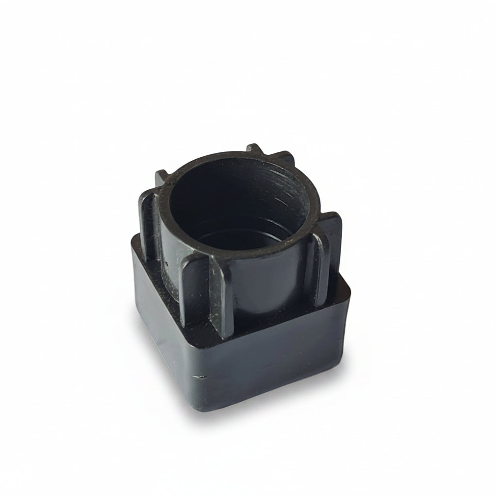 LEG END CAP STEPPED 1" SQ 1990