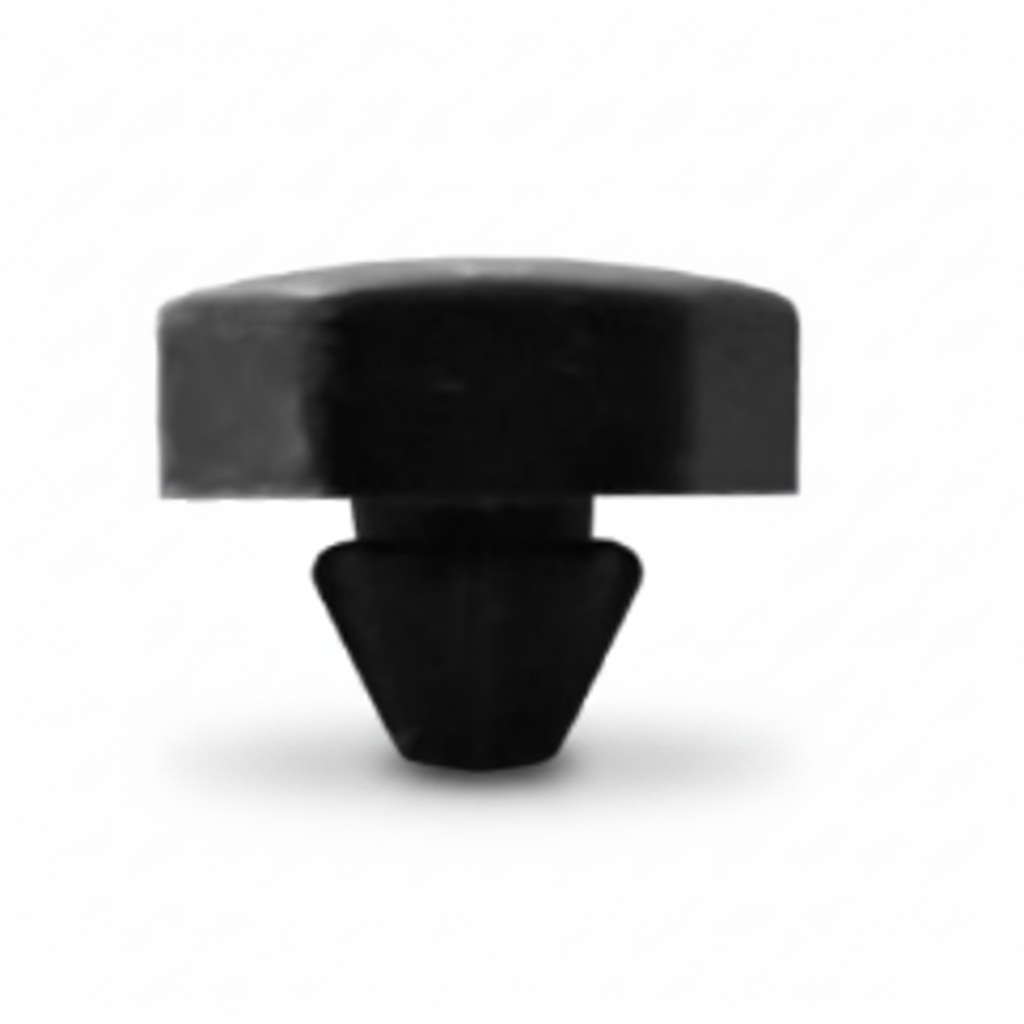 LID BUMPER HEX-BLK AB
