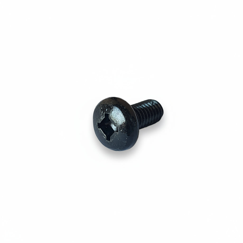 SCREW M6X12MM BLK