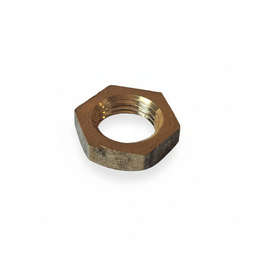 NUT HEX BRASS 3/8 27 RB LINE