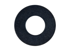WASHER FLAT #10 BLK